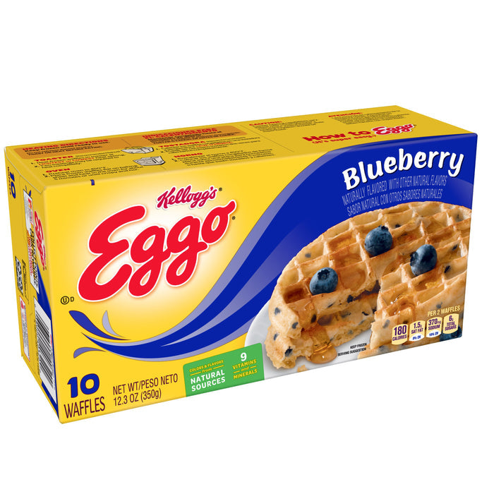 EGGO BLUEBERRY WAFFLES 10 CT