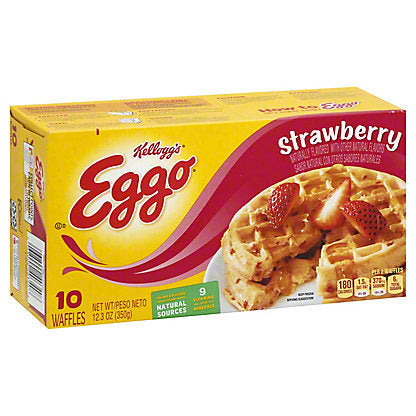 EGGO STRAWBERRY WAFFLES 10 CT