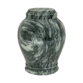 Embrace Cashmere Gray Marble Funeral Cremation Pet Urn