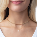 enewton Choker Beaded -Classic Gold 3mm