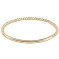enewton Extends Bliss Bar Textured Gold 3mm Bracelet