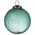 Etched Glass Ornament Spruce