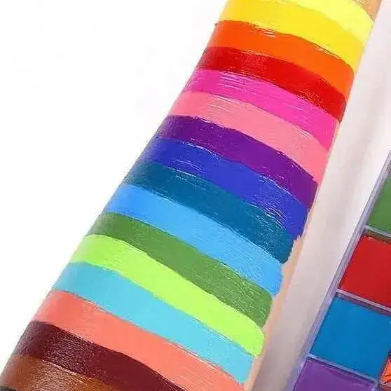 Face And Body Paint Halloween Party Makeup 20 Color Palette