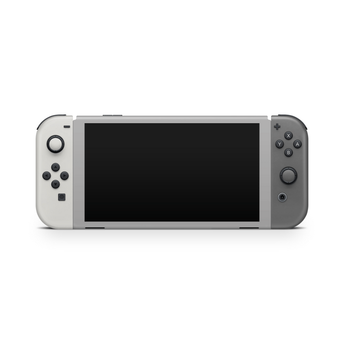 Faded Grey Nintendo Switch OLED Decal Skin