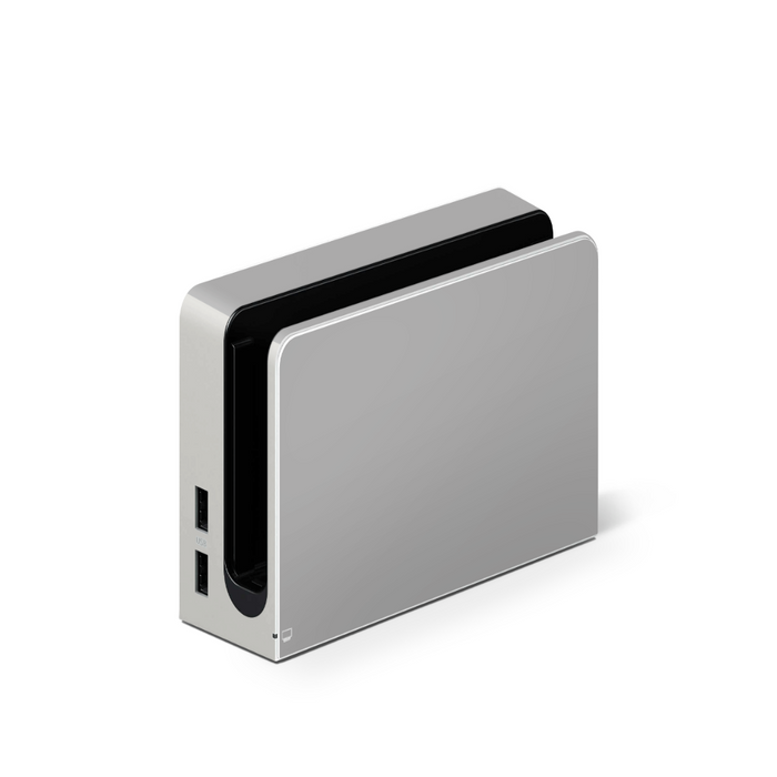 Faded Grey Nintendo Switch OLED Decal Skin