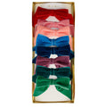 Festive Velvet Bow Hair Clip Set (set of 8)