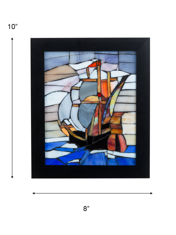 Flagship Mosaic Art Glass Wall Art / Suncatchers