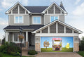 Fresh Lemonade Stand Garage Door Cover Banner Backdrop