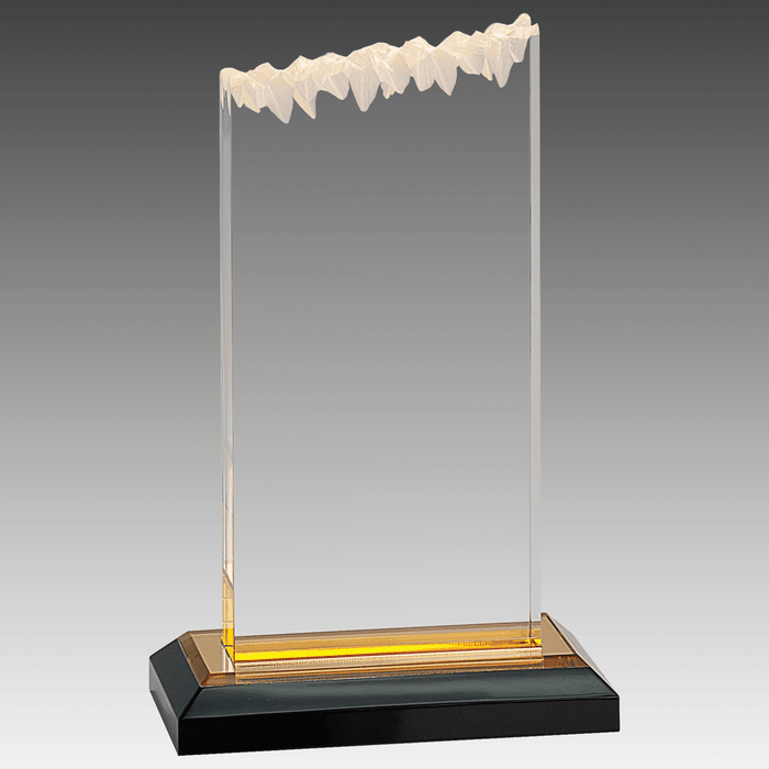 Clear/ Black/ Gold / 5" x 8"
