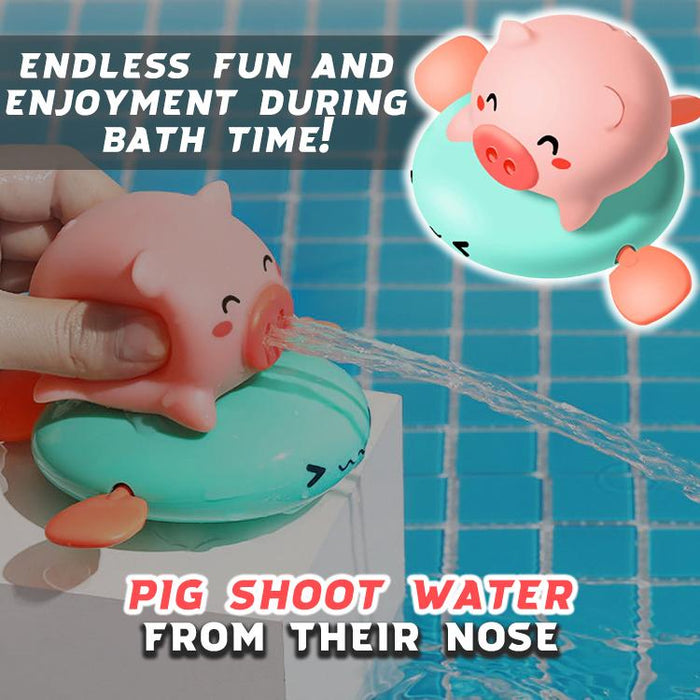 FunBath Wind-up Pig Toy