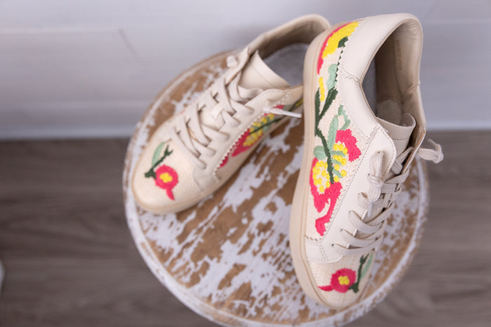 Gaby Floral Sneaker