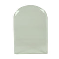 7" Gateway Jade Dome Glass Award with Rosewood Finish Base