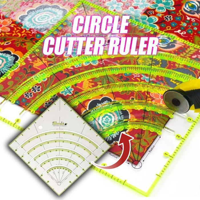 GCrafty Sewing and Quilting Cutter Rulers Set