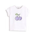 Girls Graphic Printed Cotton T-shirt