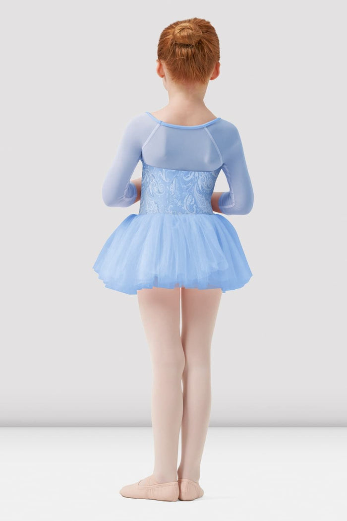 Girls Mirella Paisley 3/4 Sleeve Tutu Dress - BLOCH EU