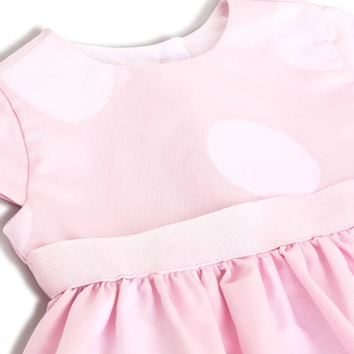 Girls Pink Embellished Dress