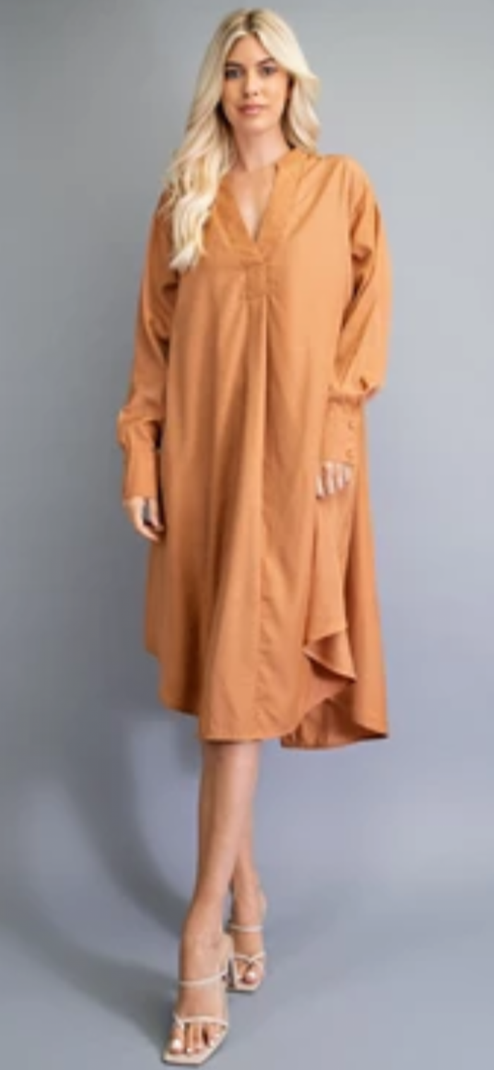 Glam Camel Dress