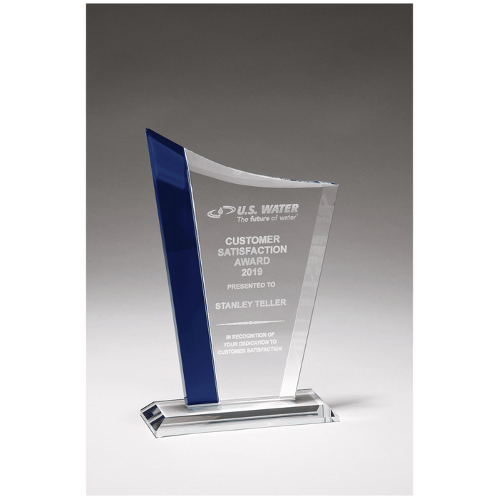 Glass Award with Glass Highlights - AGX06