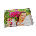3.5" x 5"  Glass Rectangle Sign or Paperweight