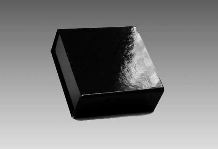 Black / 3.625" x 3.5"