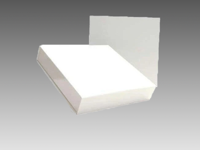 White / 9.5" x 9.25"
