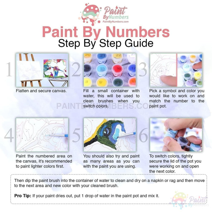 Cardinals In Love Paint By Numbers Kit