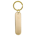 Gold Bar Brass Keychain - KCB07