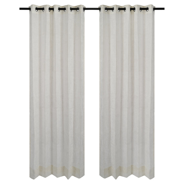 Gold Foil Sheer - Elegant Luxury Sheer for Living Room