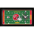 Good Tymes Kansas City Chiefs Field Clock | 7"x13"