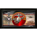 Good Tymes "The Few, The Proud" US Marines Clock | 7"x13"