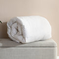 Goose Feather & Down Duvets - feather and down, goose down, styled in a bedroom | Soak and Sleep
