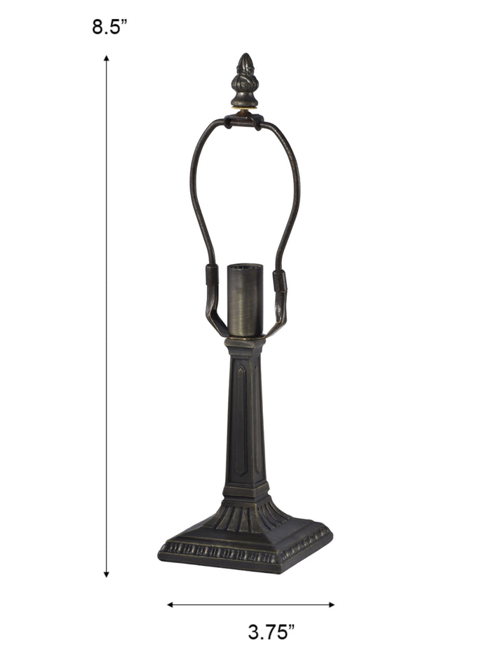 Grafofoni 13" Tall Antique Brass Finish Metal Base
