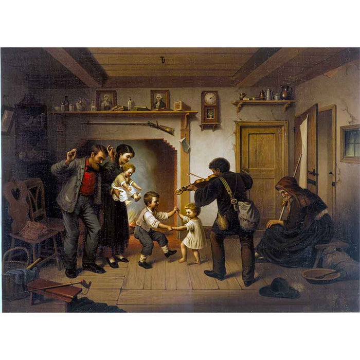 Family Gathering Wall Decal Printed | Wallhogs