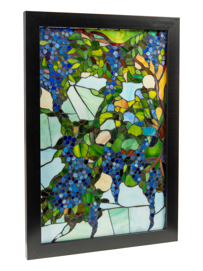 Grapevine Mosaic Art Glass Wall Art / Suncatchers