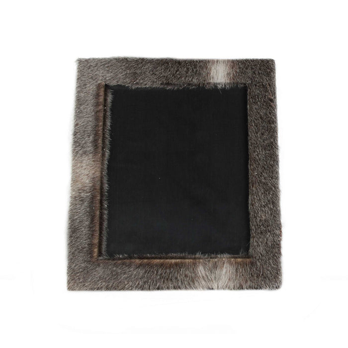 Gray  Cowhide Picture Frame | 8.5"x11" (2 Colors Available)