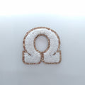 Greek Letter Stick-On Patch - Omega