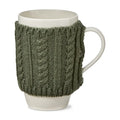 Green Warm Wishes Sweater Mug