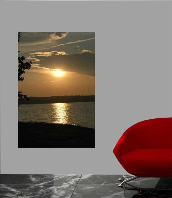 Guernsey Shore Sunset Wall Decal (5 Sizes Available)