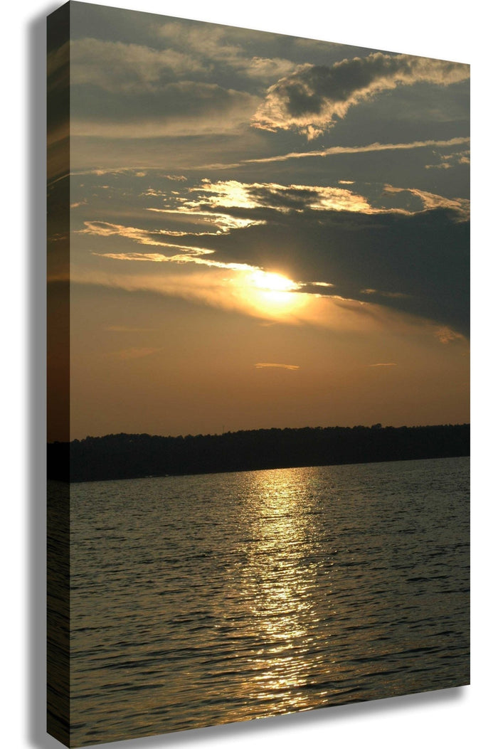 Guernsey Sunset I Canvas Printed