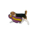 Hand-Painted Beagle Pin