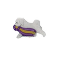 Hand-Painted Bichon Frise Pin