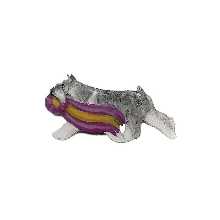 Hand-Painted Schnauzer Pin