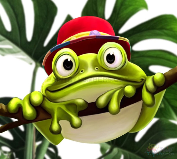 Happy Frog Paint By Numbers Kit
