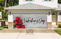 Happy Valentines Day Garage Door Cover Wrap Mural Home Decoration (Design #12)