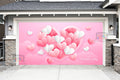 Happy Valentines Day Garage Door Cover Wrap Mural Home Decoration (Design #15)