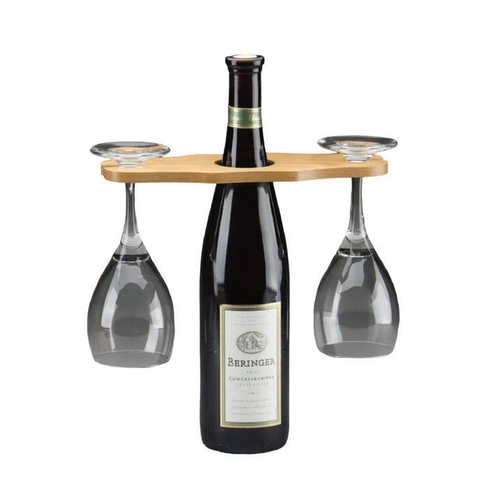 3.5" x 8.75" - Hardwood Wine Topper
