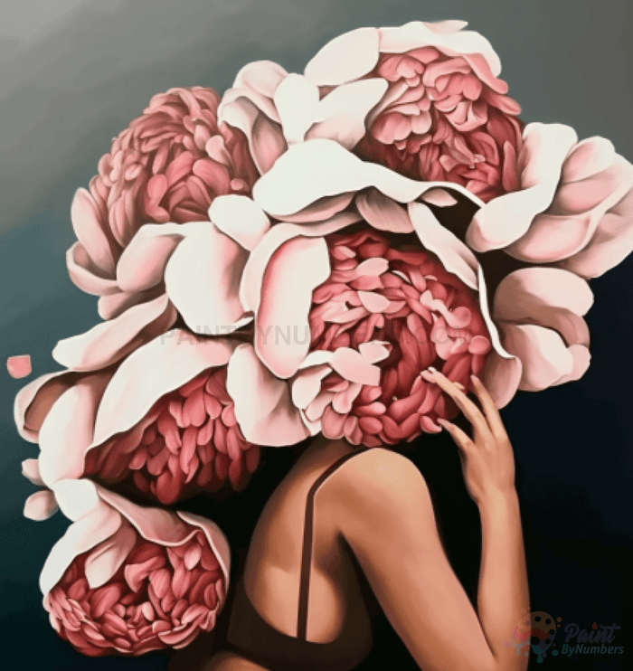 Head In The Flowers Paint By Numbers Kit