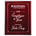 Rosewood High-Lustr Plaque with Acrylic Engraving Plate