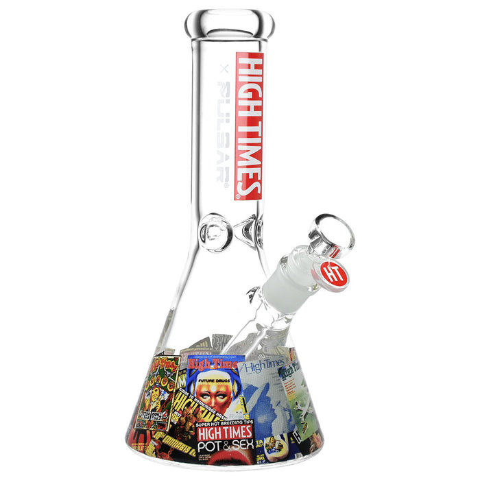 High Times® x Pulsar Beaker Bong Magazine Covers