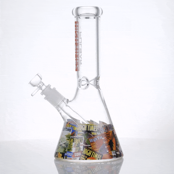 High Times® x Pulsar Beaker Bong Magazine Covers